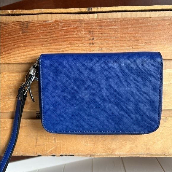 Stella Dot Blue Wristlet Wallet - Picture 4 of 7